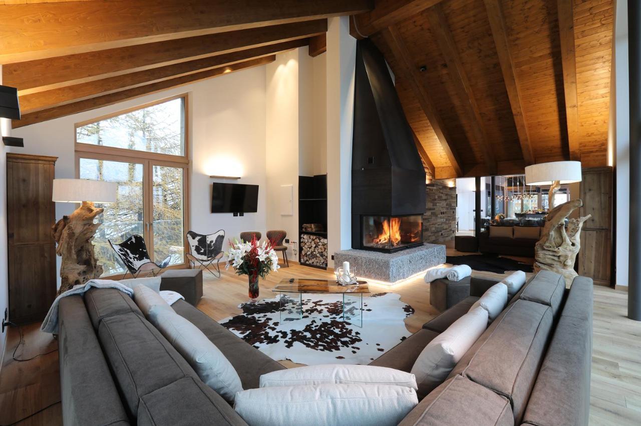 Chalet Blanc Breuil-Cervinia Extérieur photo