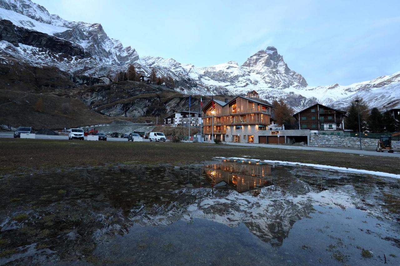 Chalet Blanc Breuil-Cervinia Extérieur photo