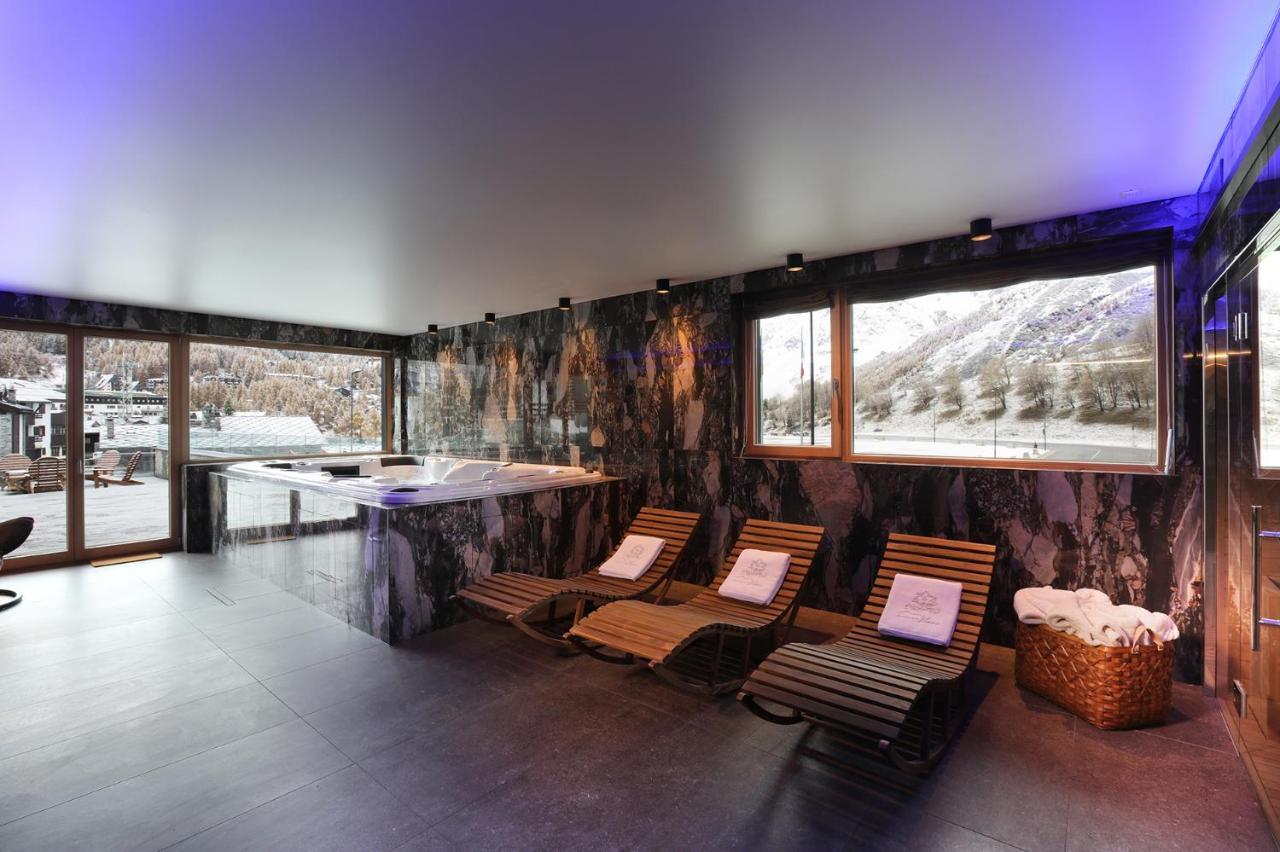 Chalet Blanc Breuil-Cervinia Extérieur photo