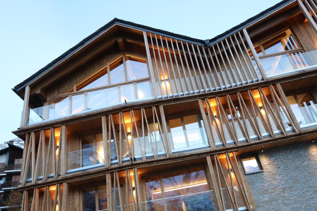 Chalet Blanc Breuil-Cervinia Extérieur photo