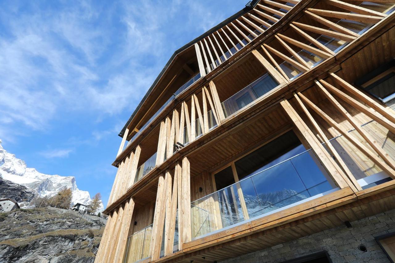 Chalet Blanc Breuil-Cervinia Extérieur photo